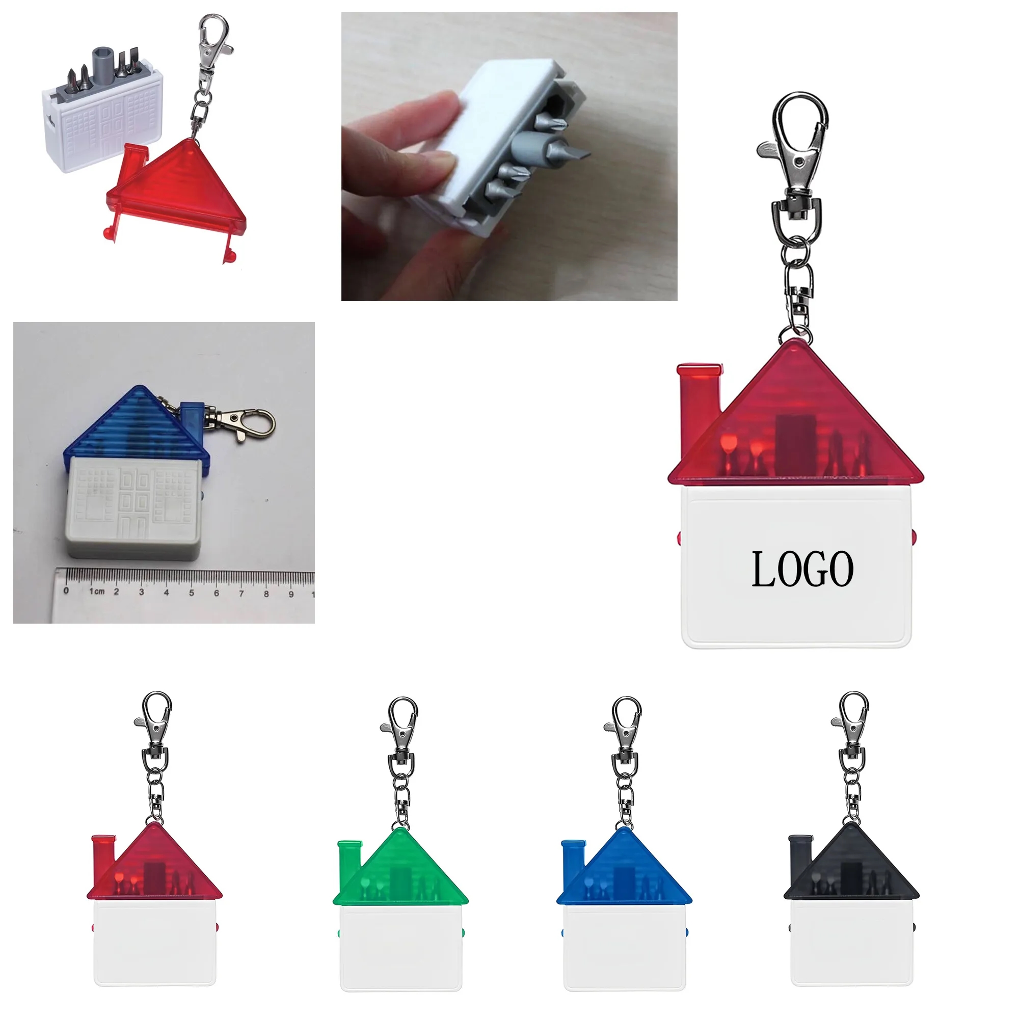 House Shaped Small Tool Screwdriver Set 4