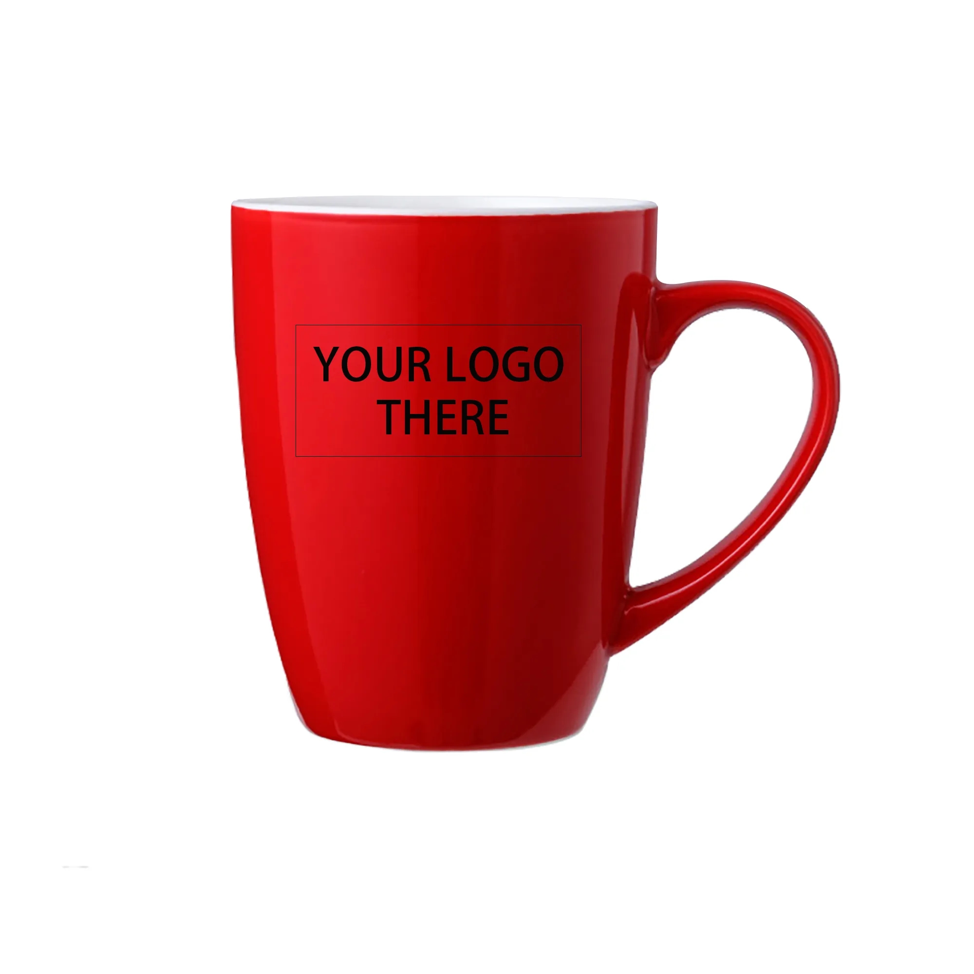 11.8OZ. Classic Drum Ceramic Coffee Milk Mug 3