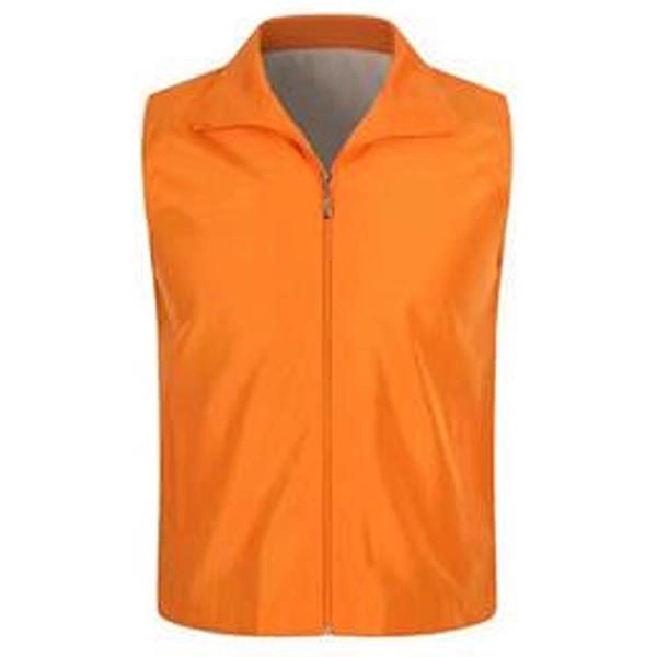 Custom Polyester Sleeveless Work Volunteer Vest 3