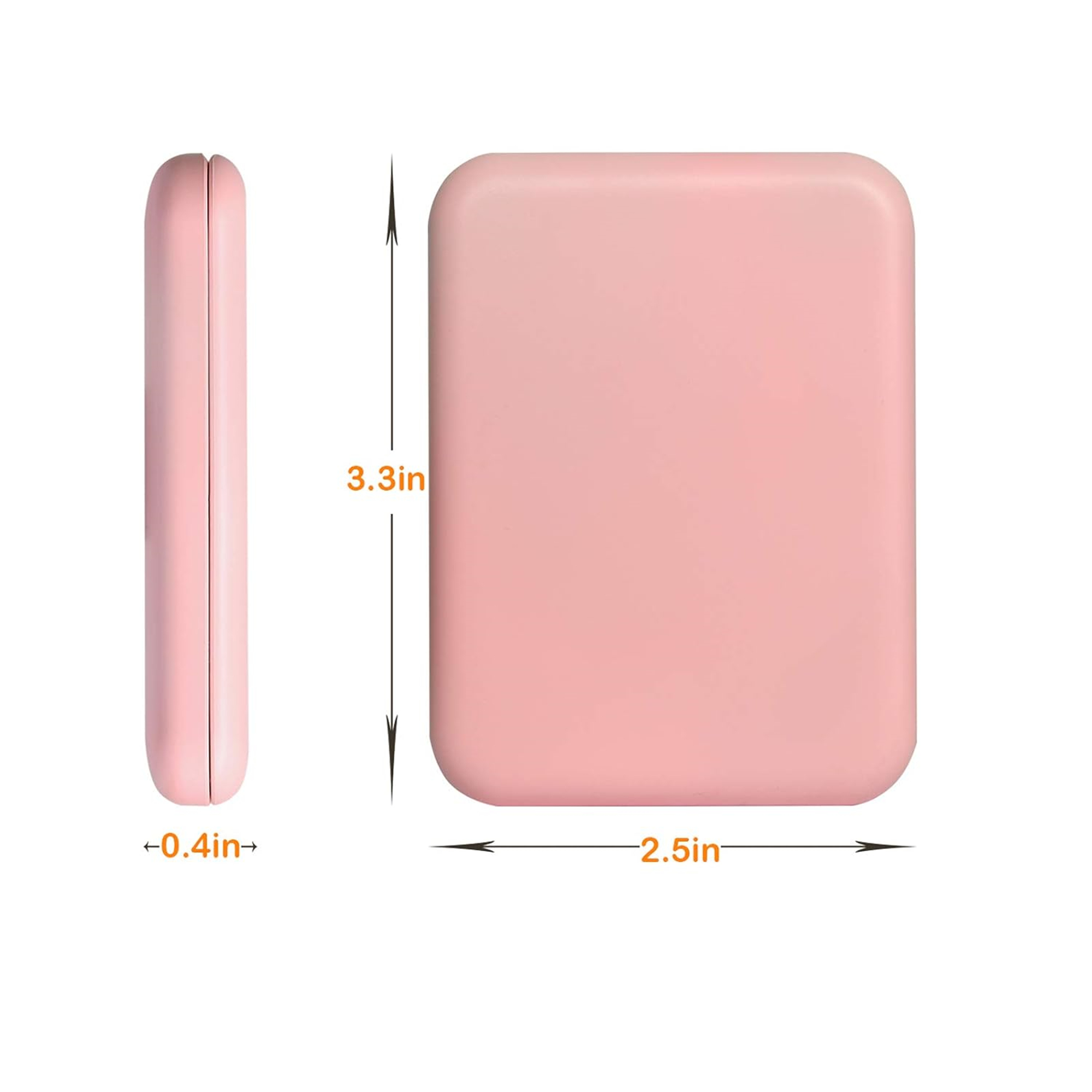 1X/2X Magnification LED Compact Travel Makeup Mirror 3