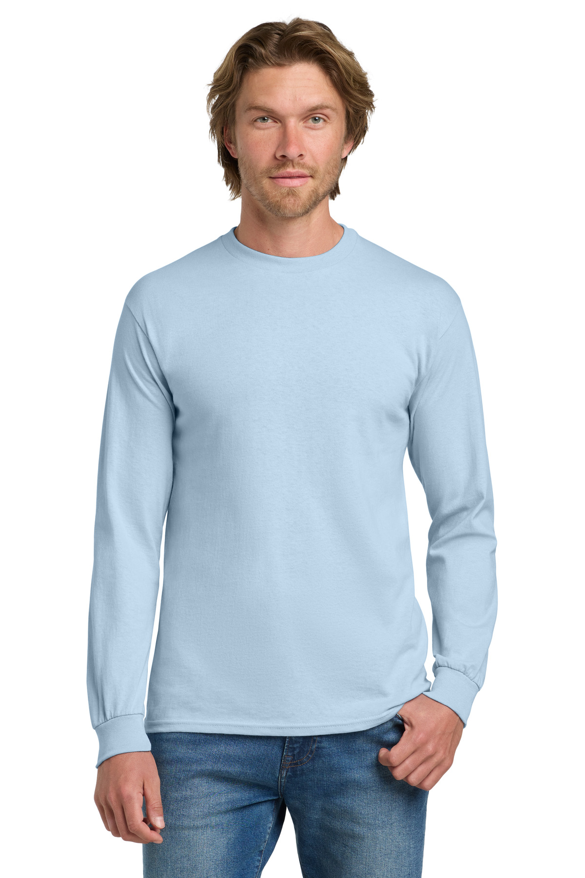 Gildan - Heavy Cotton 100% Cotton Long Sleeve T-Shirt. 5400 193