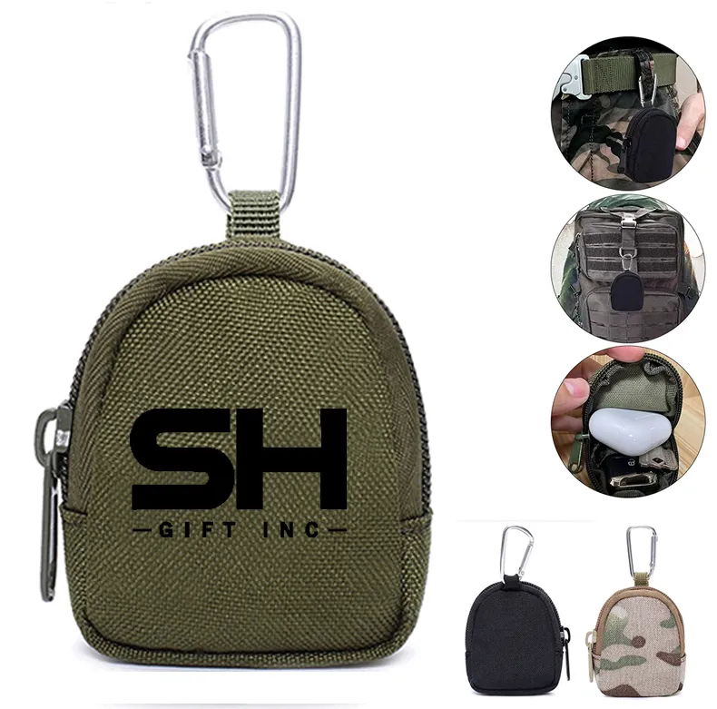 Tactical Coin Purse With Keychain 6