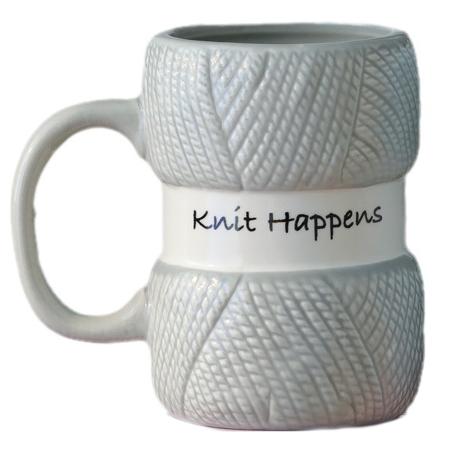 12oz Knitting Yarn Ball Ceramic Mug 4