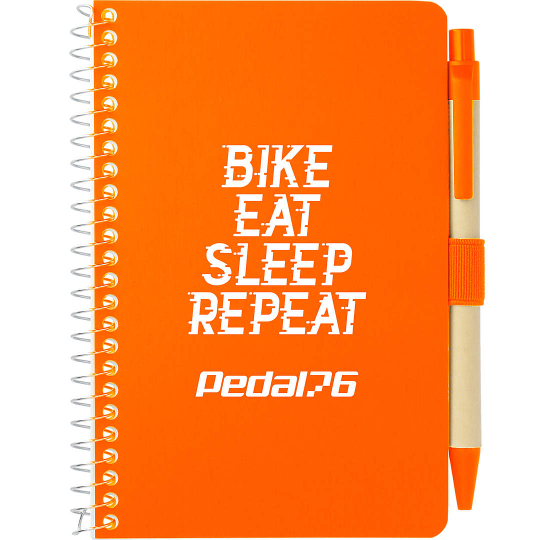 FSC® Mix 4" x 6" Pocket Spiral Notebook with Pen 35