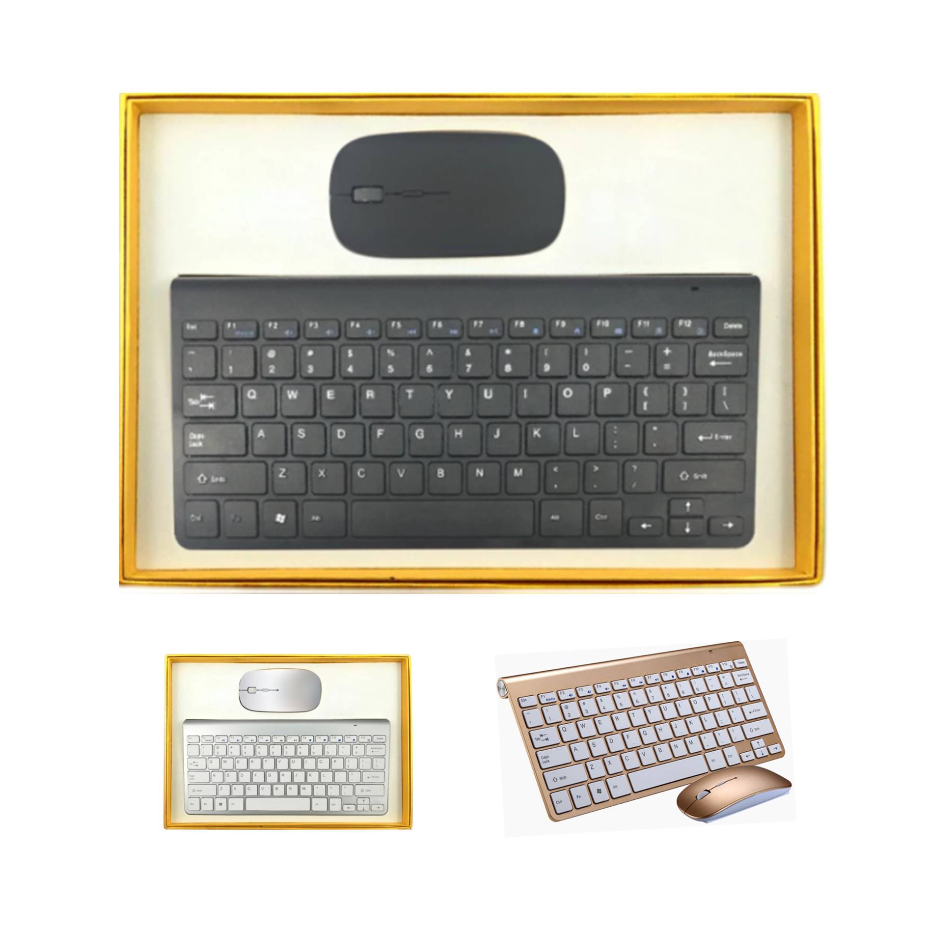 Business Gift Set Computer Keyboard With Mouse 2