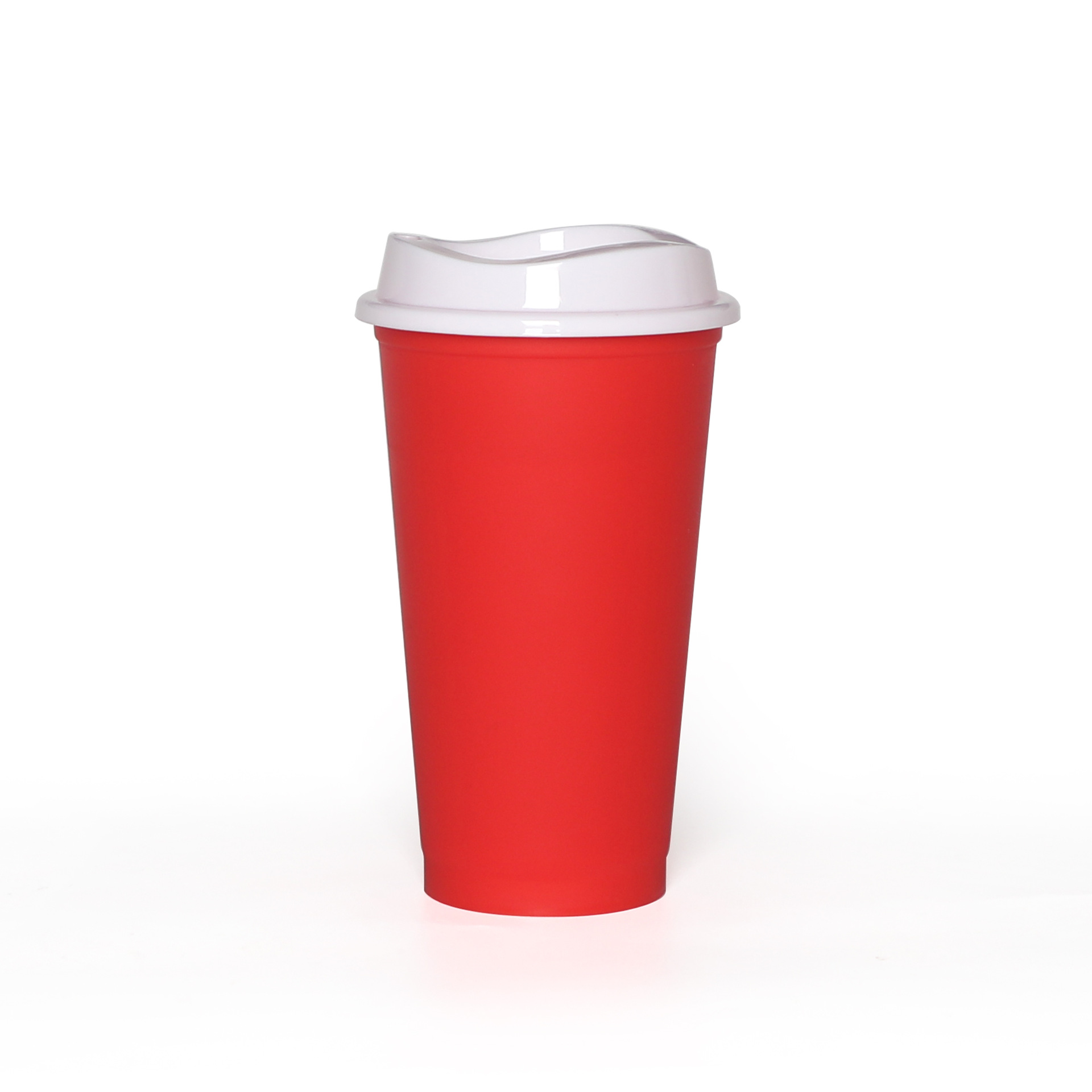 16 oz Straight Cup with Automatic Spout Lid 1