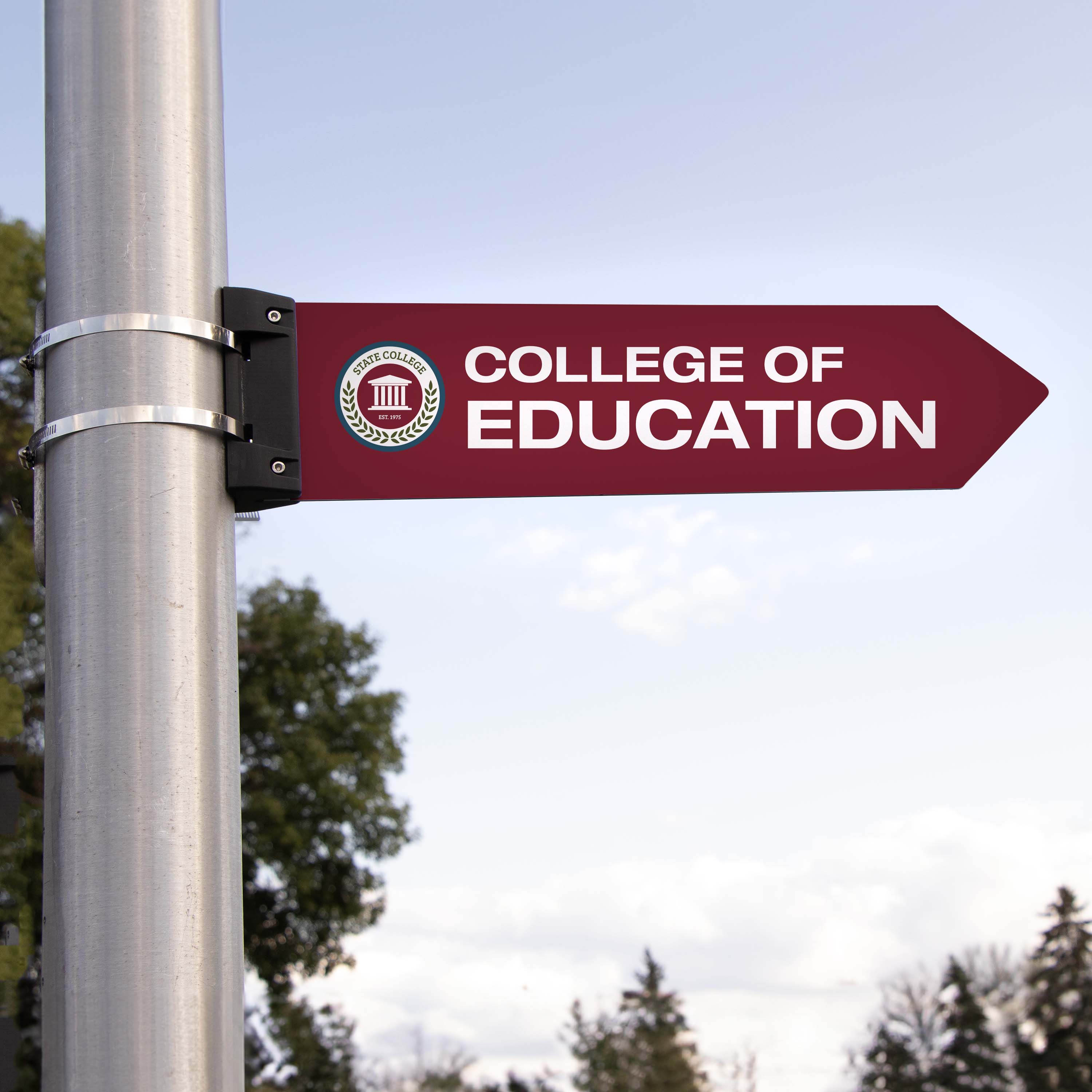 Wayfinding Sign Arrow Horizontal Kit 2