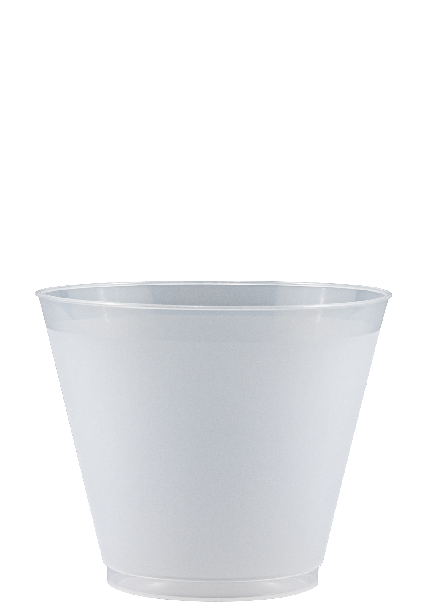 9 oz Frost-Flex Plastic Rocks Cup Frosted Hi-Speed Print 2