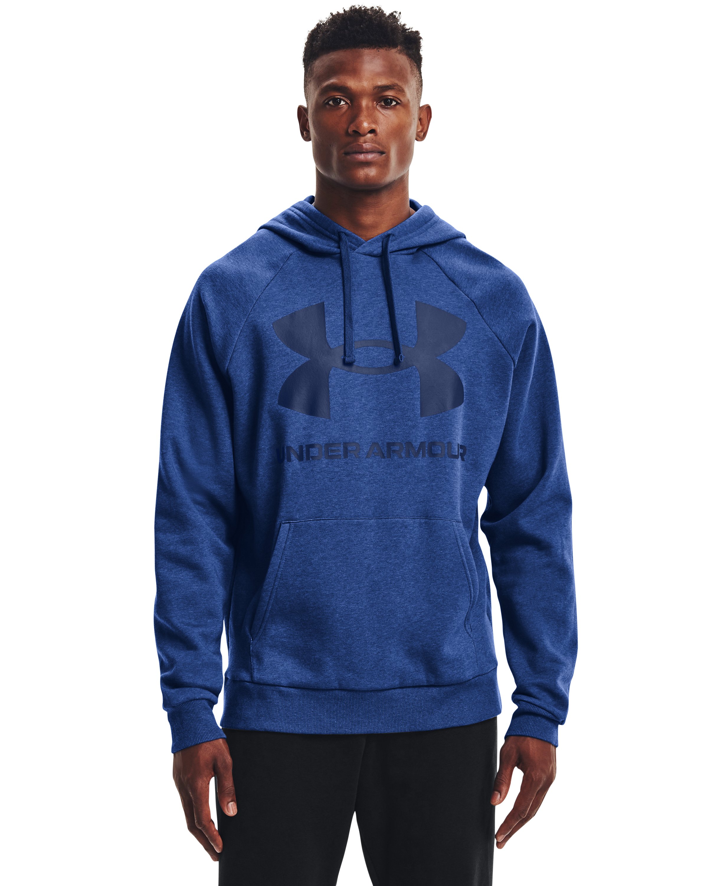UA Rival Fleece Big Logo Men's Hoodie, custom hoodie or sweatshirt with logo imprint 28