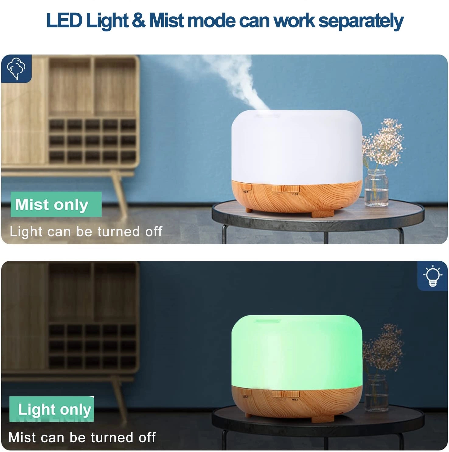 300Ml 7 Led Humidifier 4