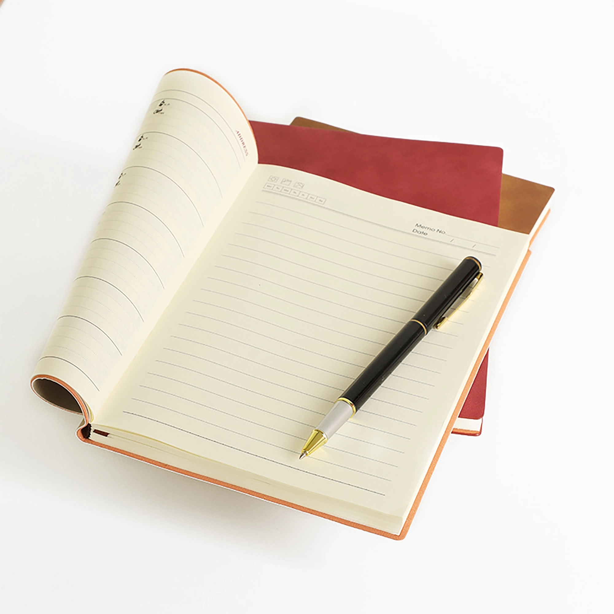 Multicolor Business Ledger Notebook 3