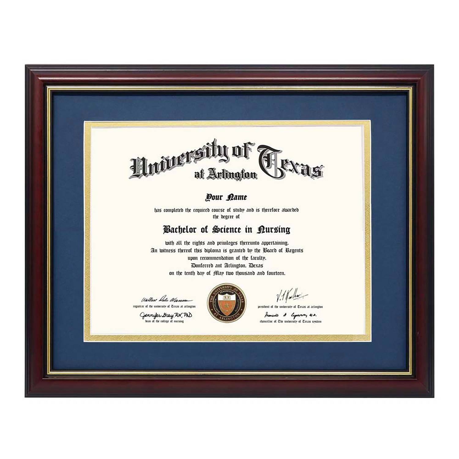 Premium Pine Wood Certificate Display Frame 5
