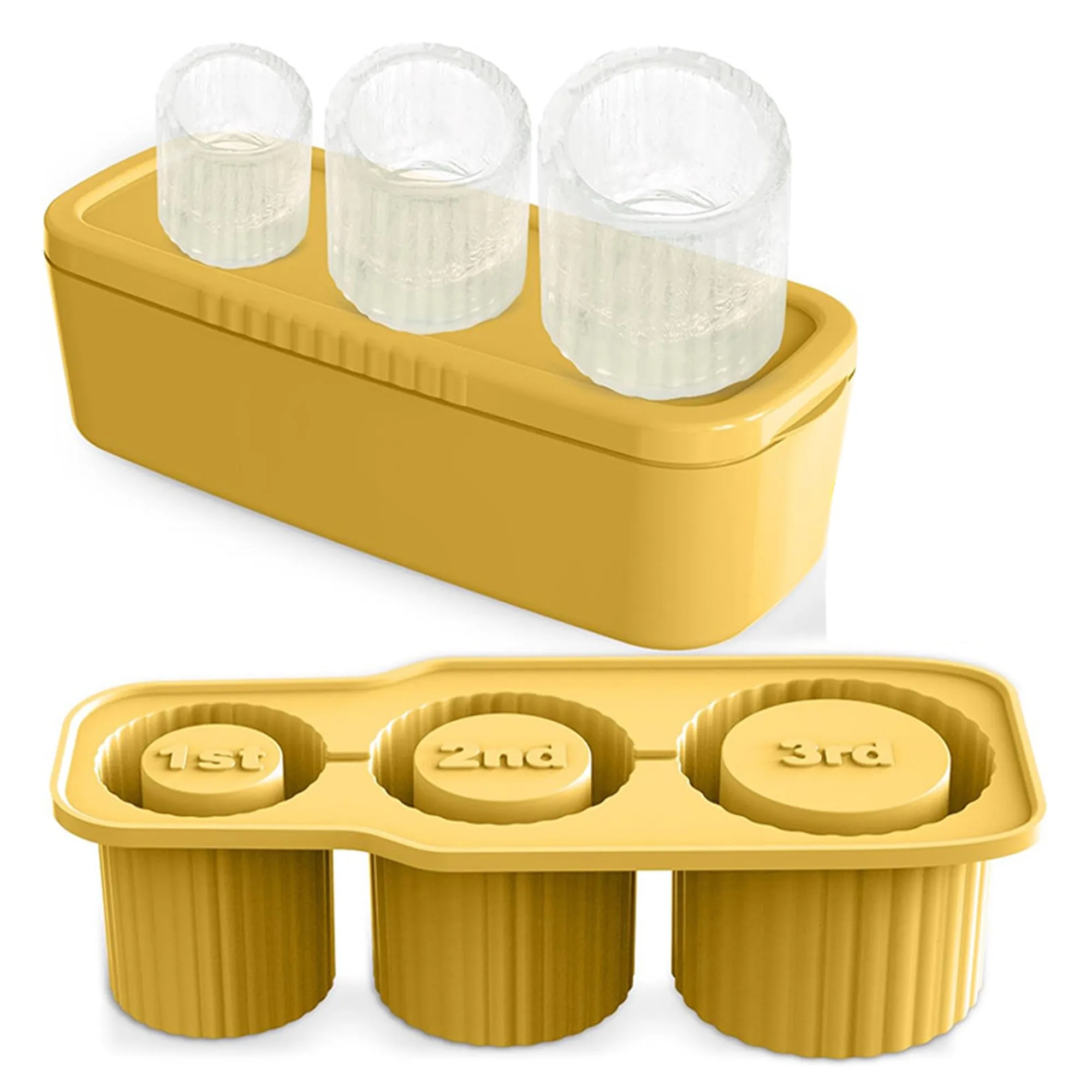 Silicone Ice Cube with Lid for Stanley Cups 4