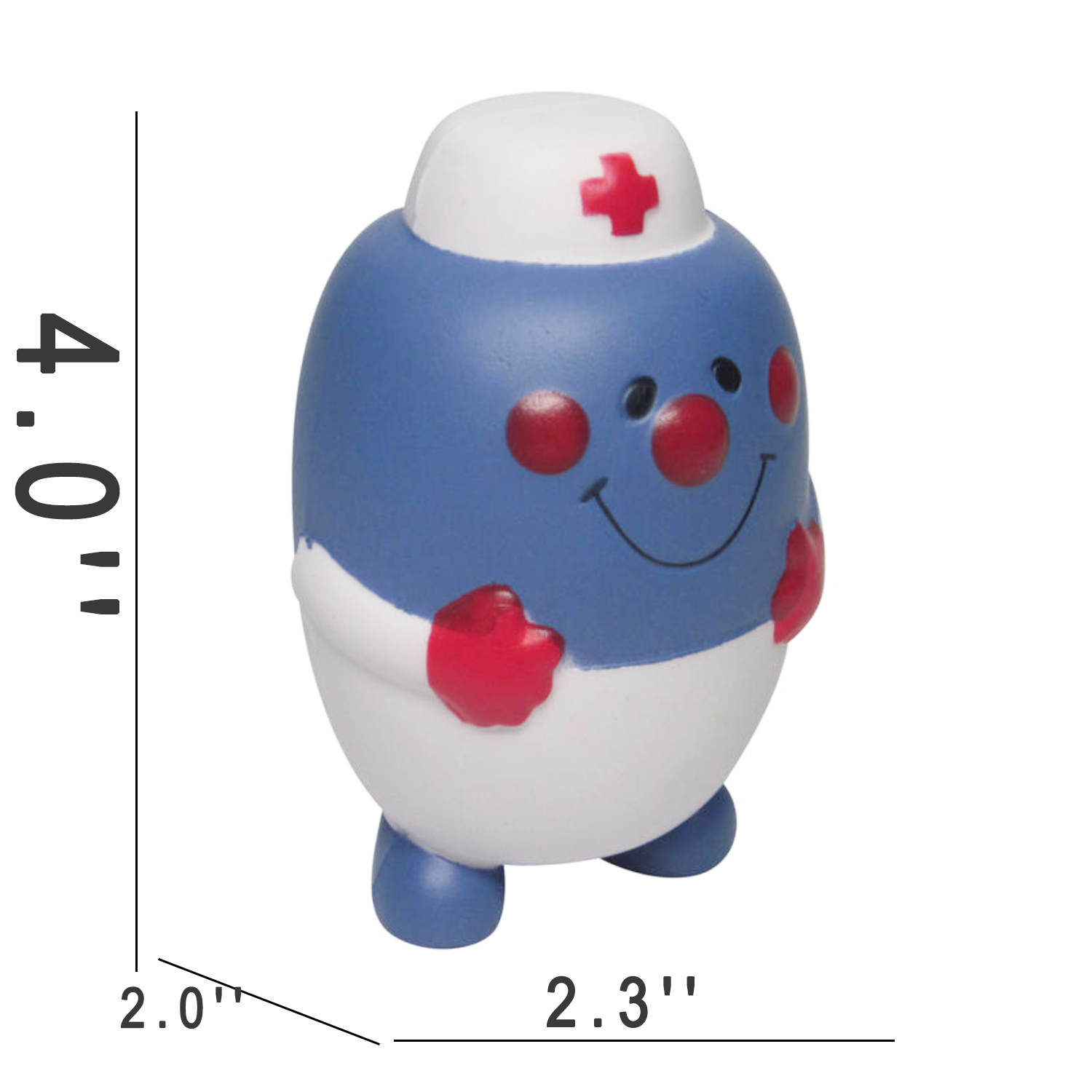 PU Foam Pill Nurse Stress Reliever 4