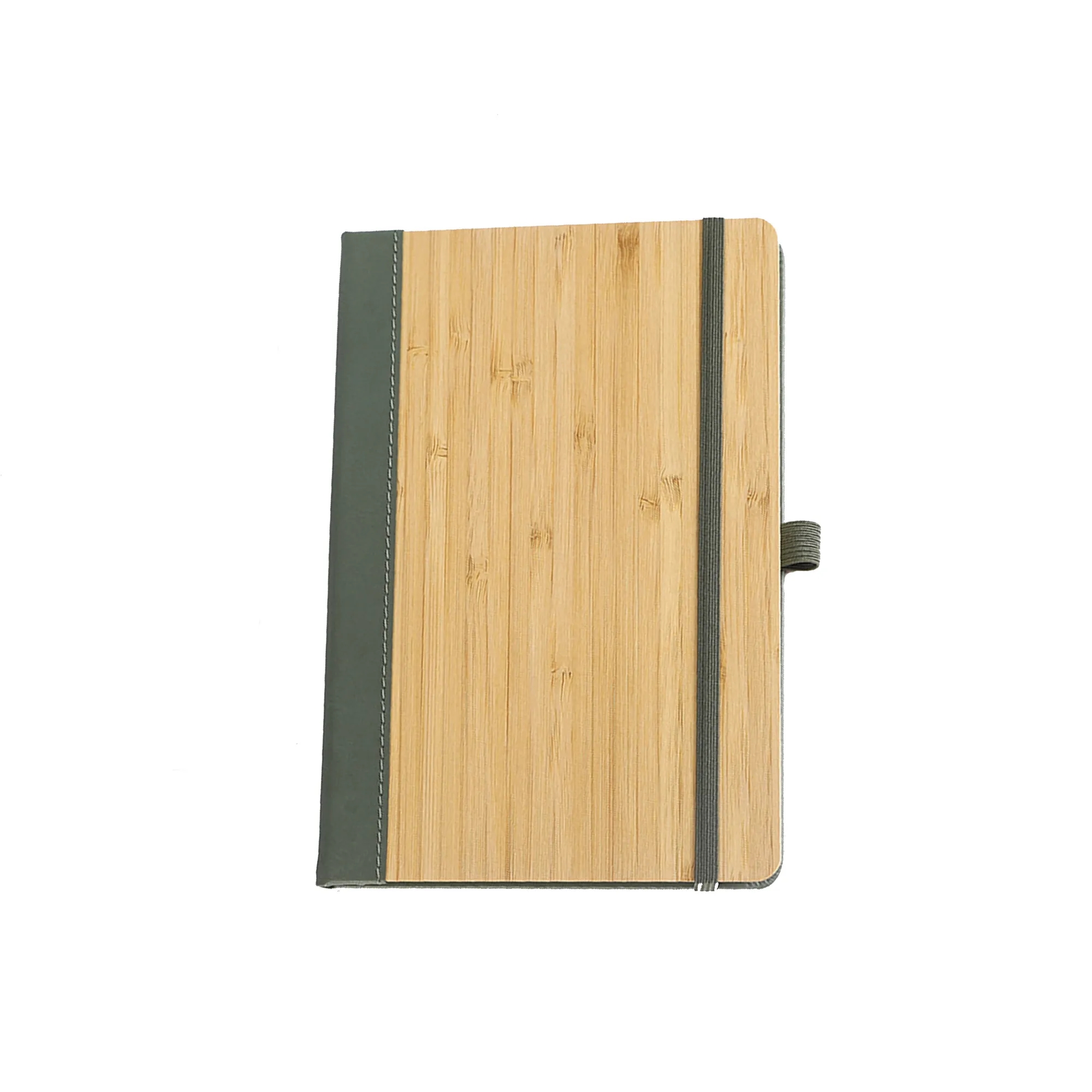 100Sheets A5 Lined Journal Notebook With Bamboo Cover 1