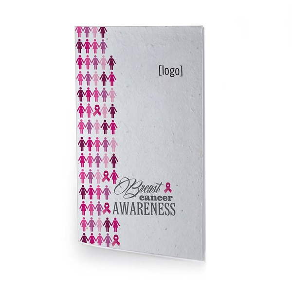 Breast Cancer Awareness Seed Paper Notebook 3