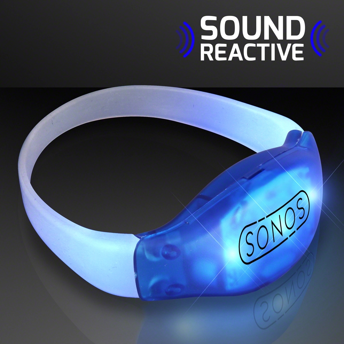 Sound Activated Light Up LED Flashing Bracelets 28