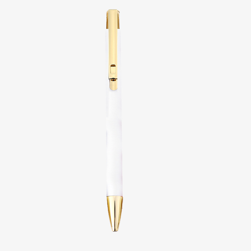 Metal Aluminum Pressing Ballpoint Pen Retractable Ballpoint Pen 5