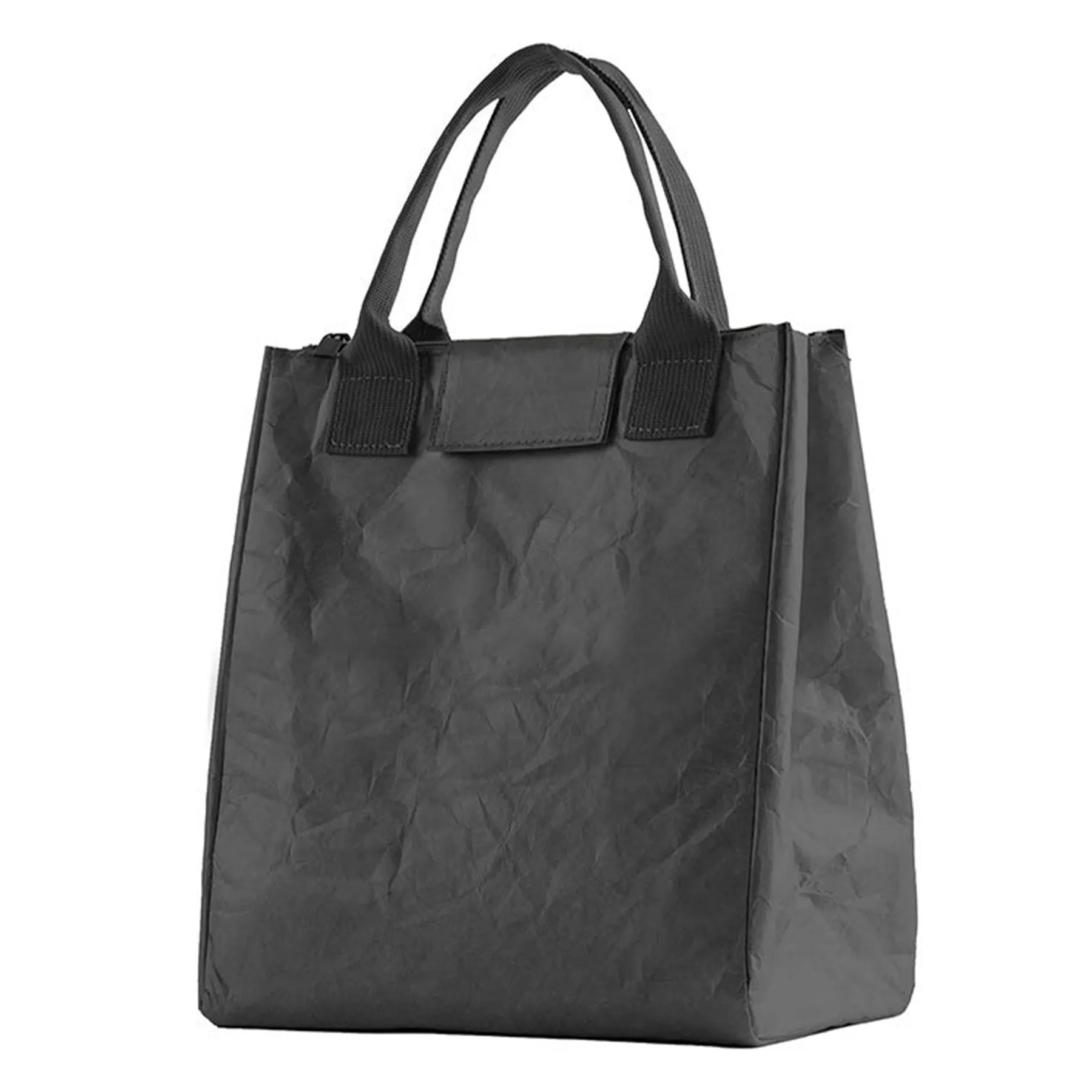 Paper Retro Waterproof Aluminum Foil Insulated Lunch Bag 3