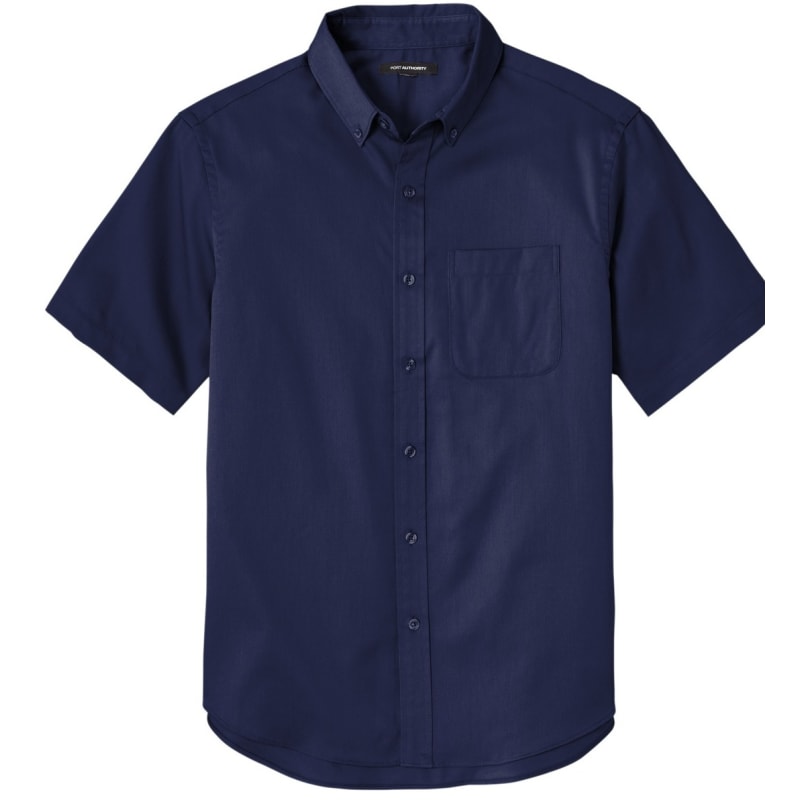 Port Authority Short Sleeve SuperPro React Twill Shirt. 2
