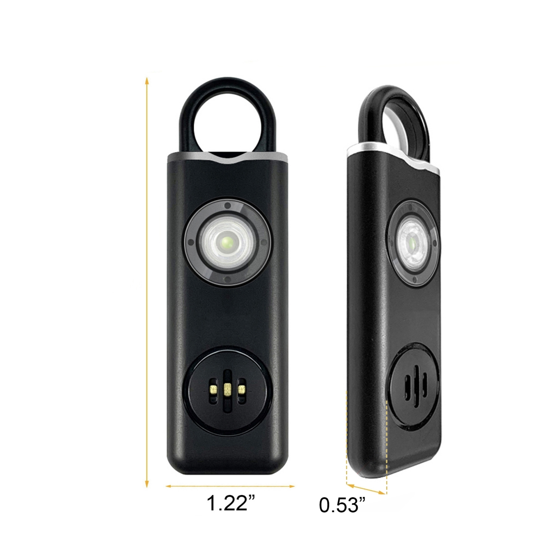 Personal Safety Alarm LED Keychain 3