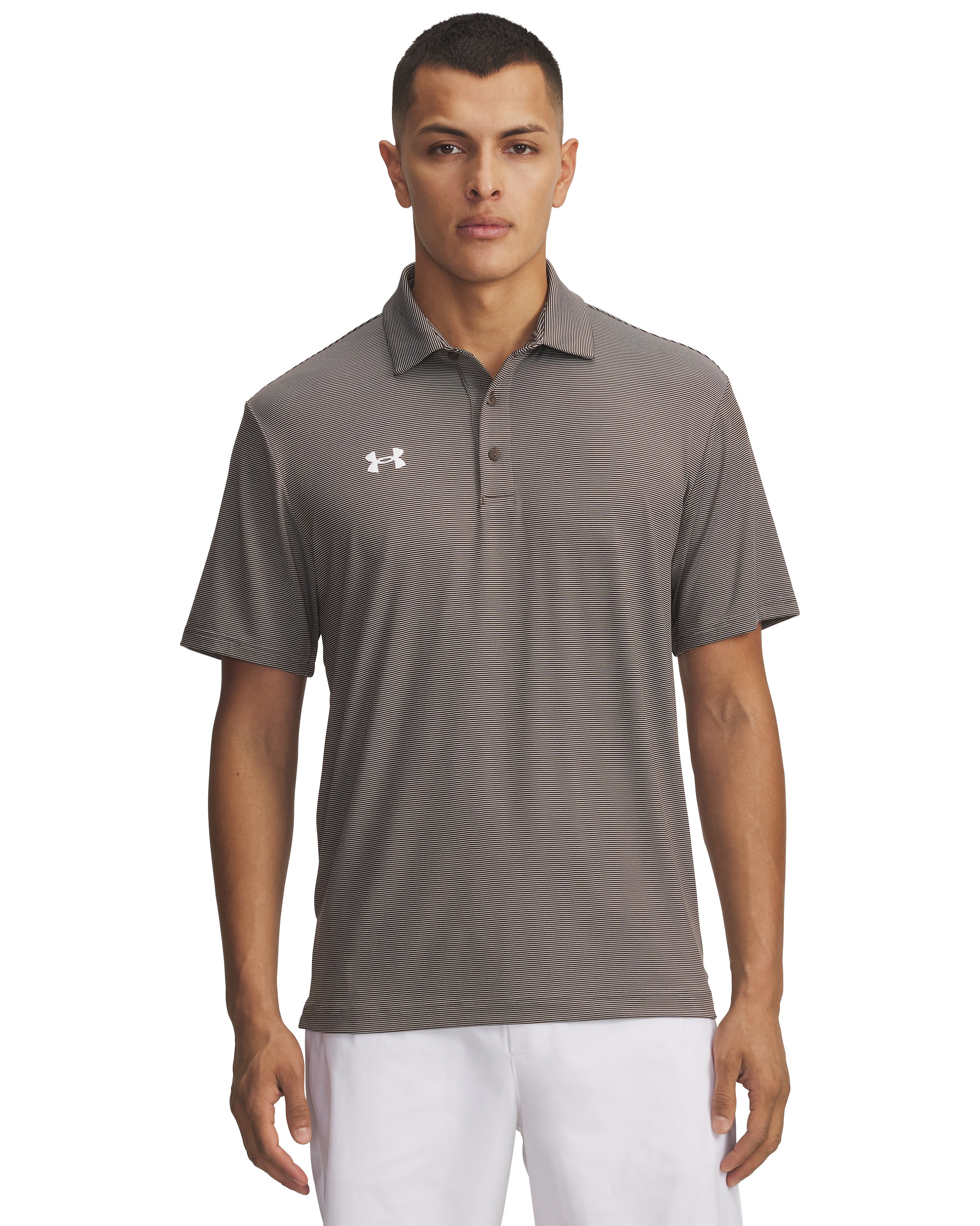 UA Playoff Team Stripe Men's Polo 7
