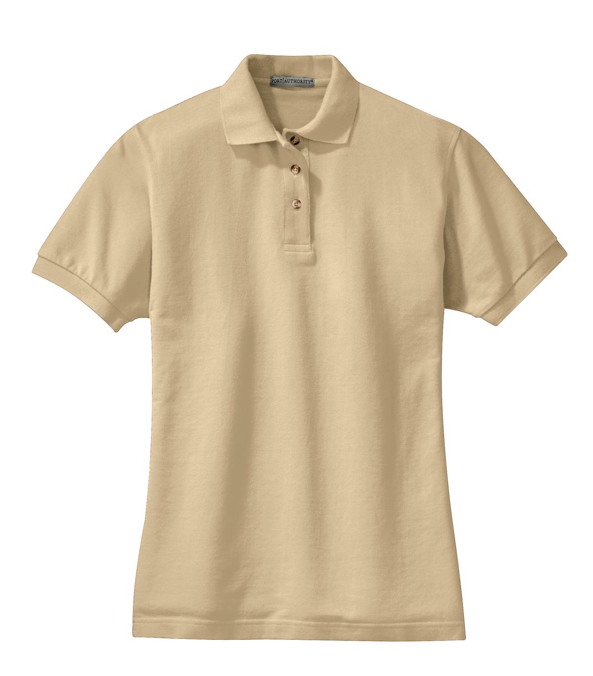 Port Authority Women's Heavyweight Cotton Pique Polo. L420 72