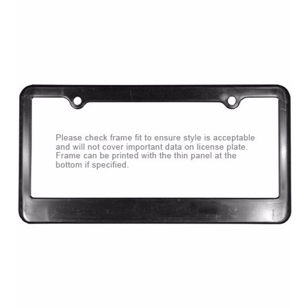 2 Holes License Plate Frame 3