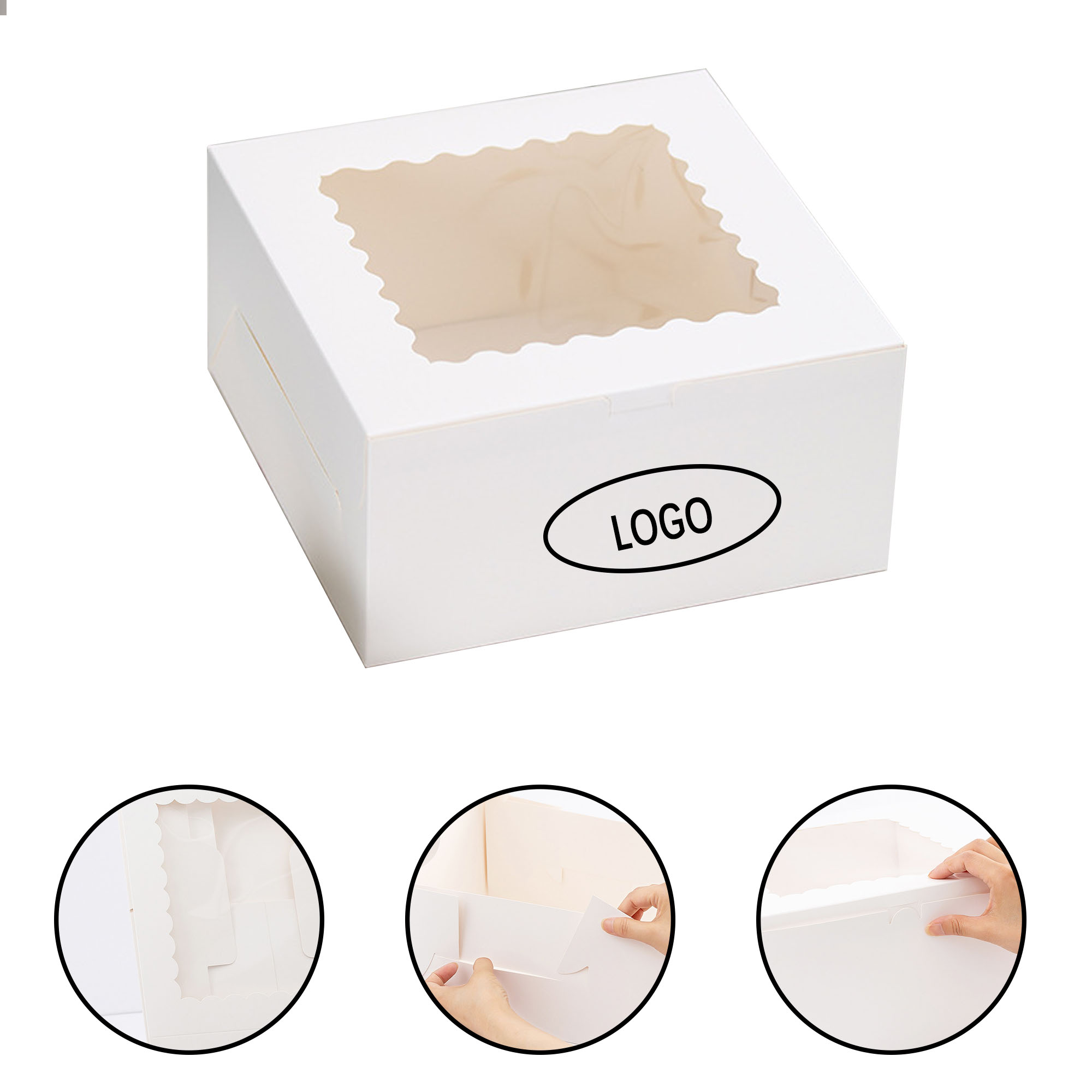 10" Cake Box With Window 5