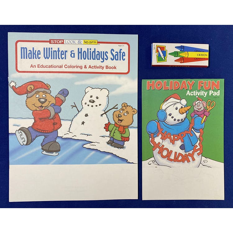 Holiday Coloring & Activity Book Sets - 3 Pieces Vol. 3 1