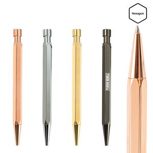 Hexagon Metal Pen 10
