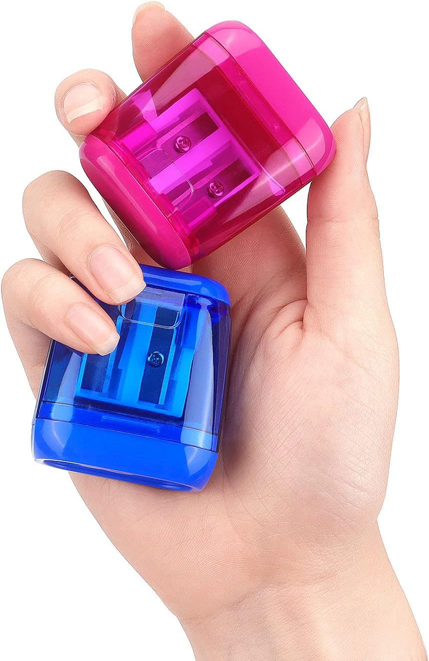 Handheld Pencil Sharpener with Lid 8