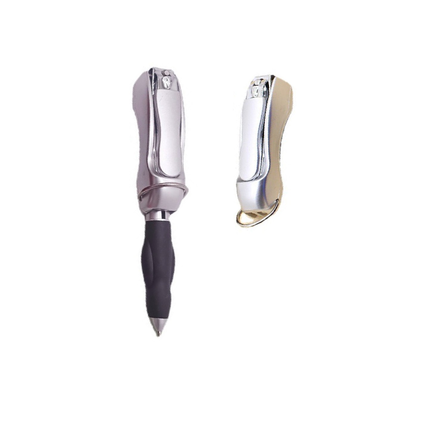 Folding Nail Clipper Pen with Keychain 3