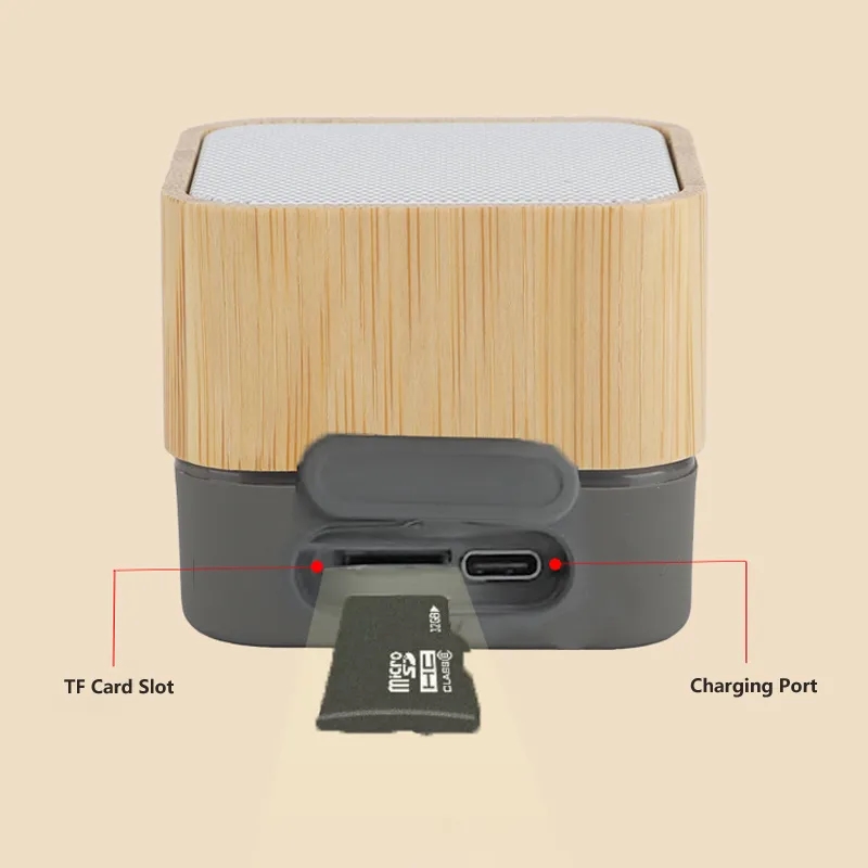 Bamboo Wood Speaker 5