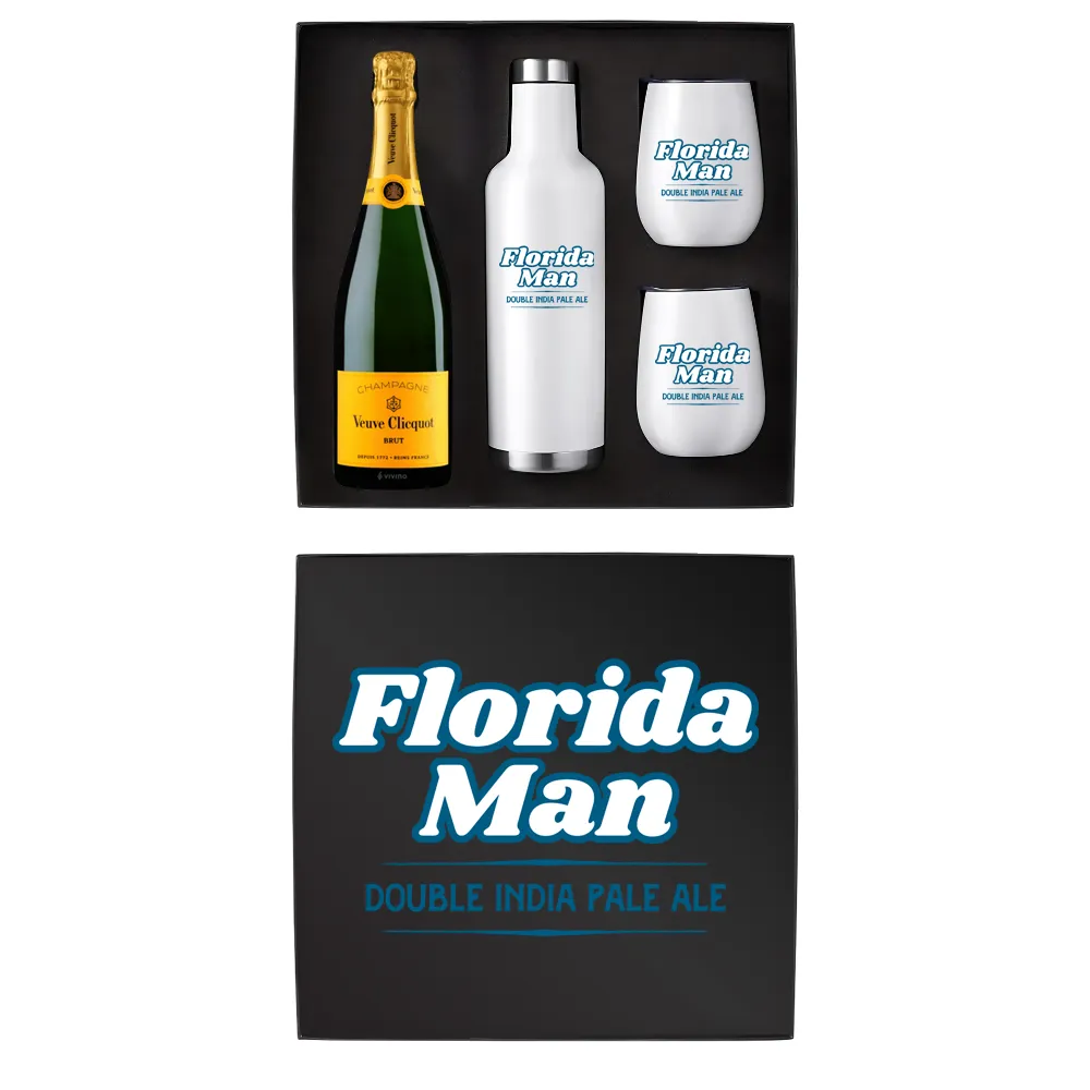 Wine Growler & Tumbler Luxury Gift Set with Bottle Slot 2