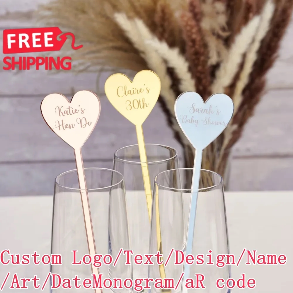 Acrylic Drink Stirrer Rod 2