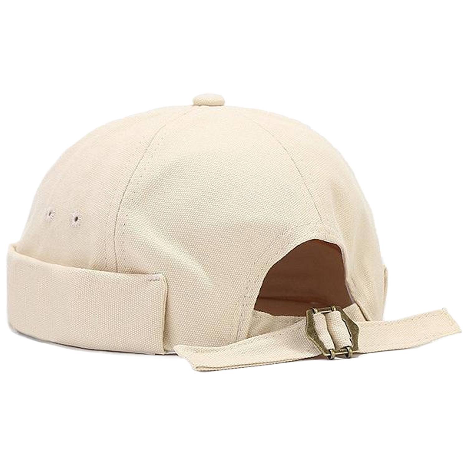 Adjustable Brimless Rolled Cuff Skull Caps 14