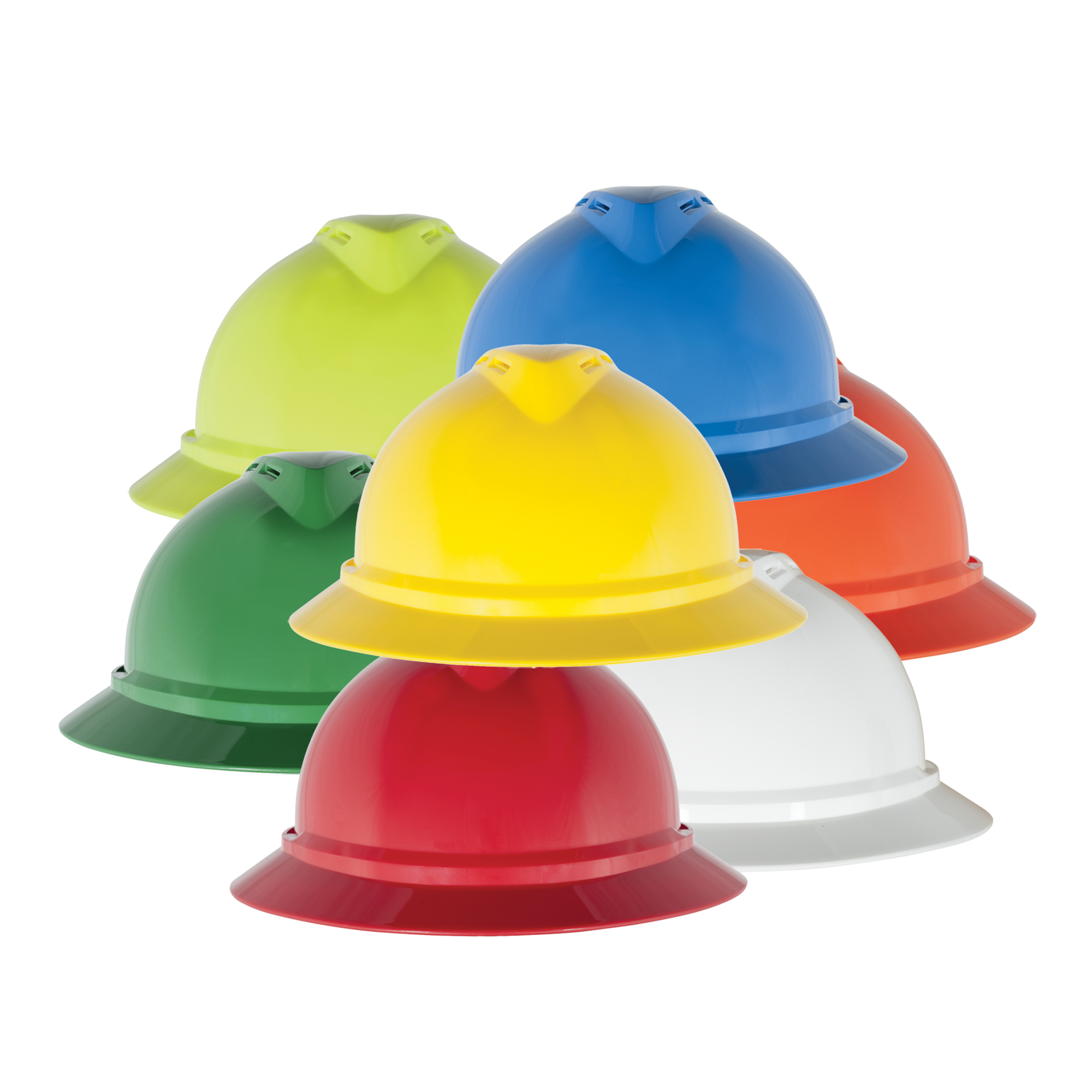 MSA-4FRV V-Gard with FasTrac ratchet suspension 1