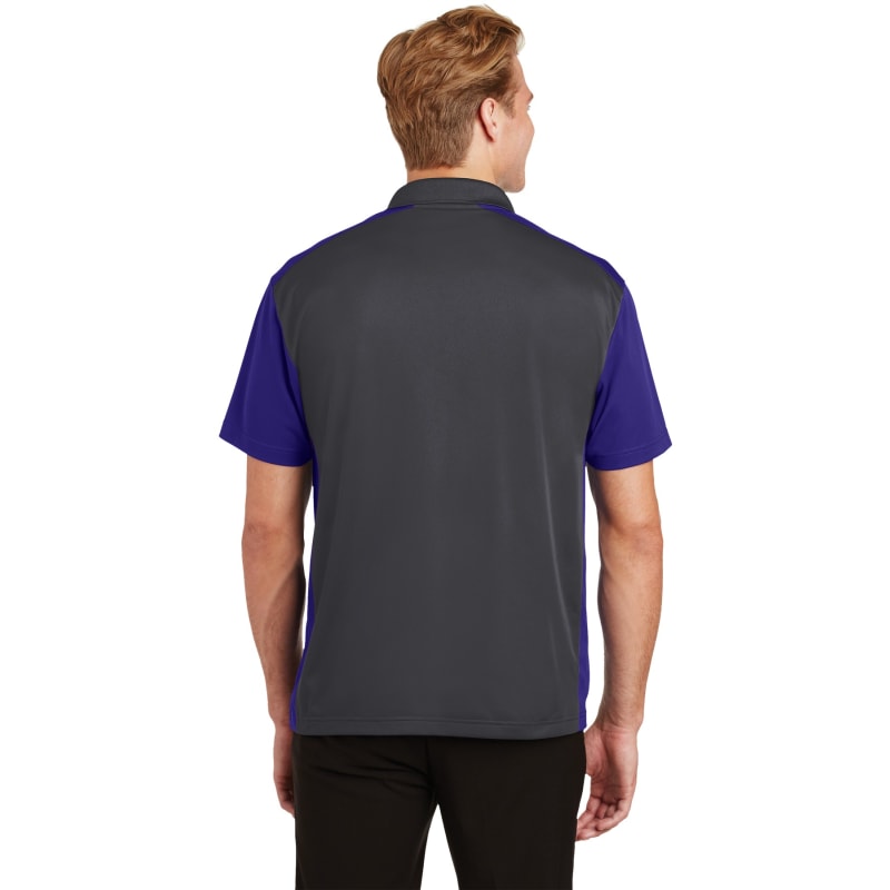 Sport-Tek Colorblock Micropique Sport-Wick Polo. 17