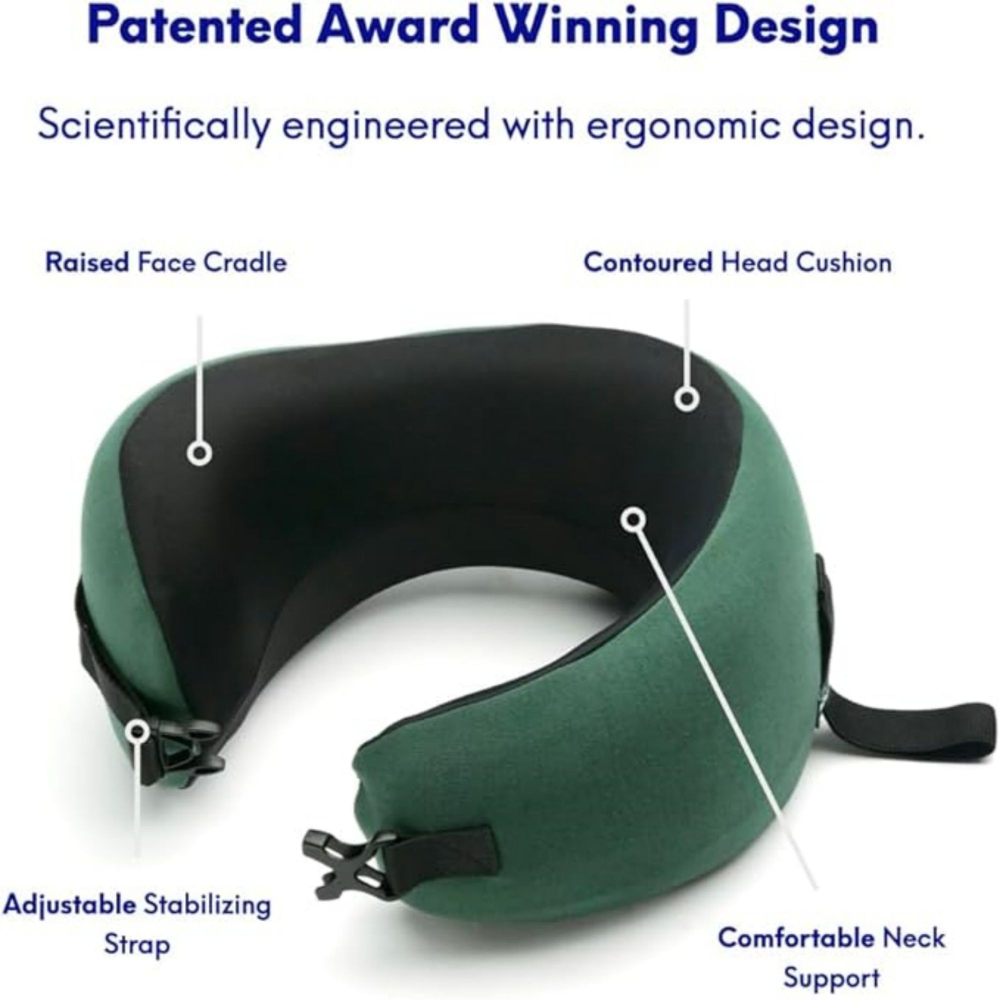 Compact Airplane Pillow For Traveling 4