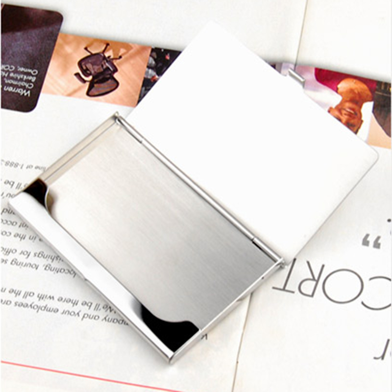 Stainless Steel Business Card Holder 4