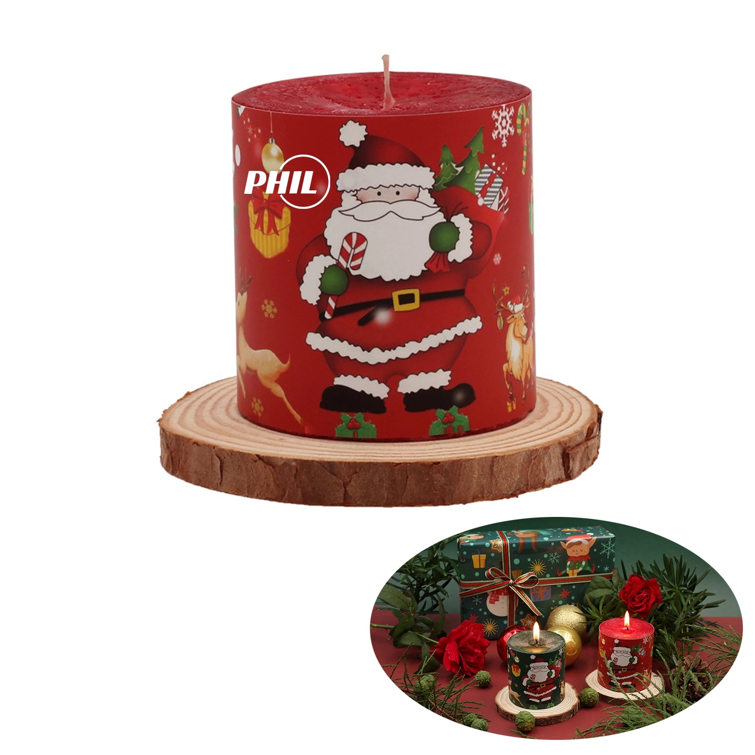 Christmas Fragrance Scented Jar Candles 2