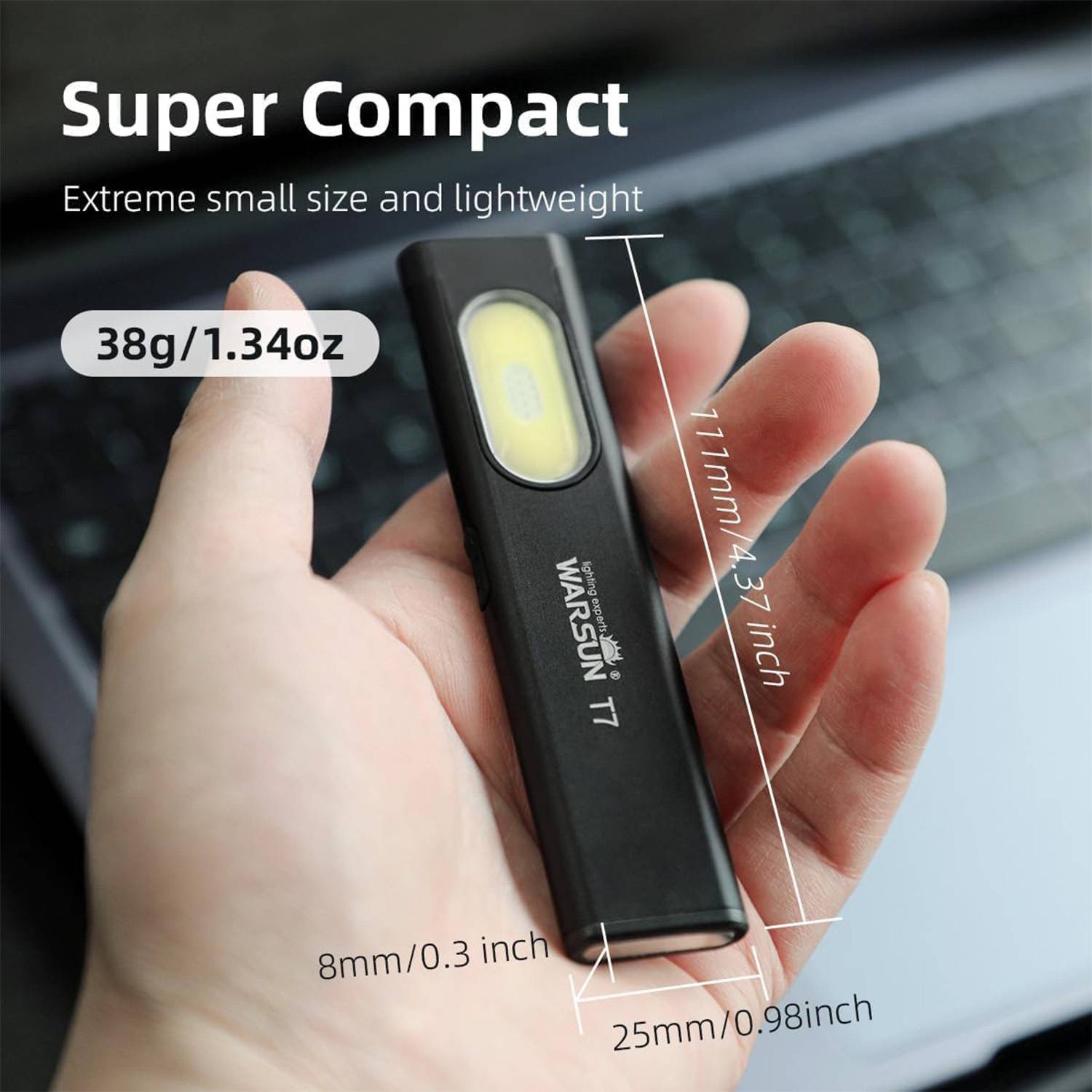 Mini Adjustable LED Flashlight 9