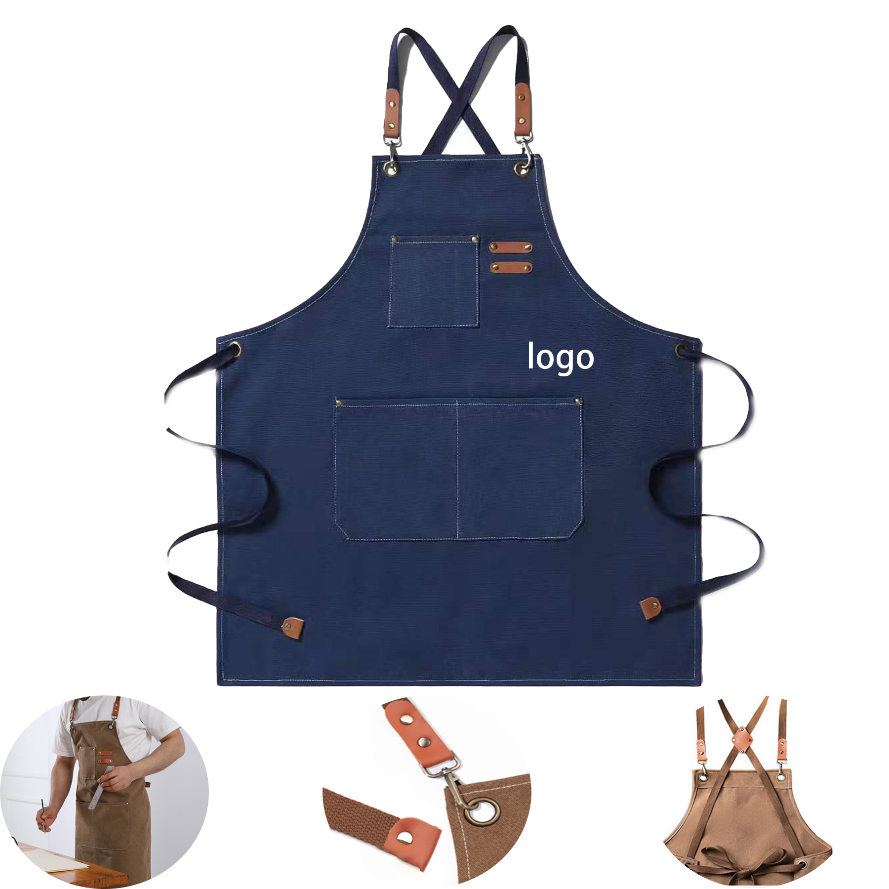 Canvas Cotton Apron 2