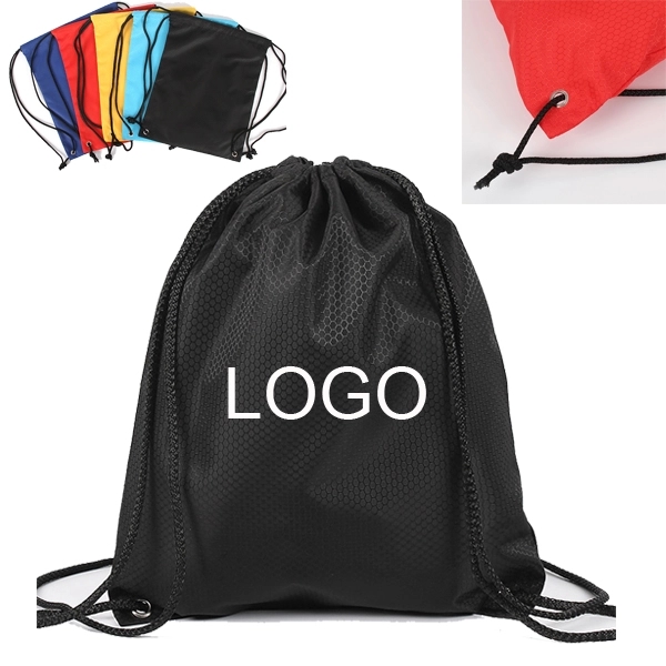 Sports 600D Oxford Drawstring Backpack 3