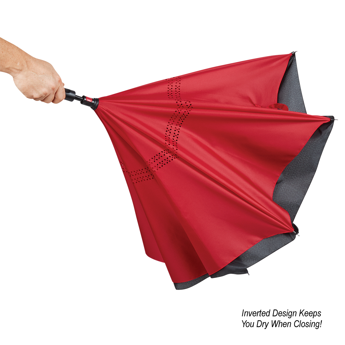 48" Arc Two-Tone Inversion Umbrella 8