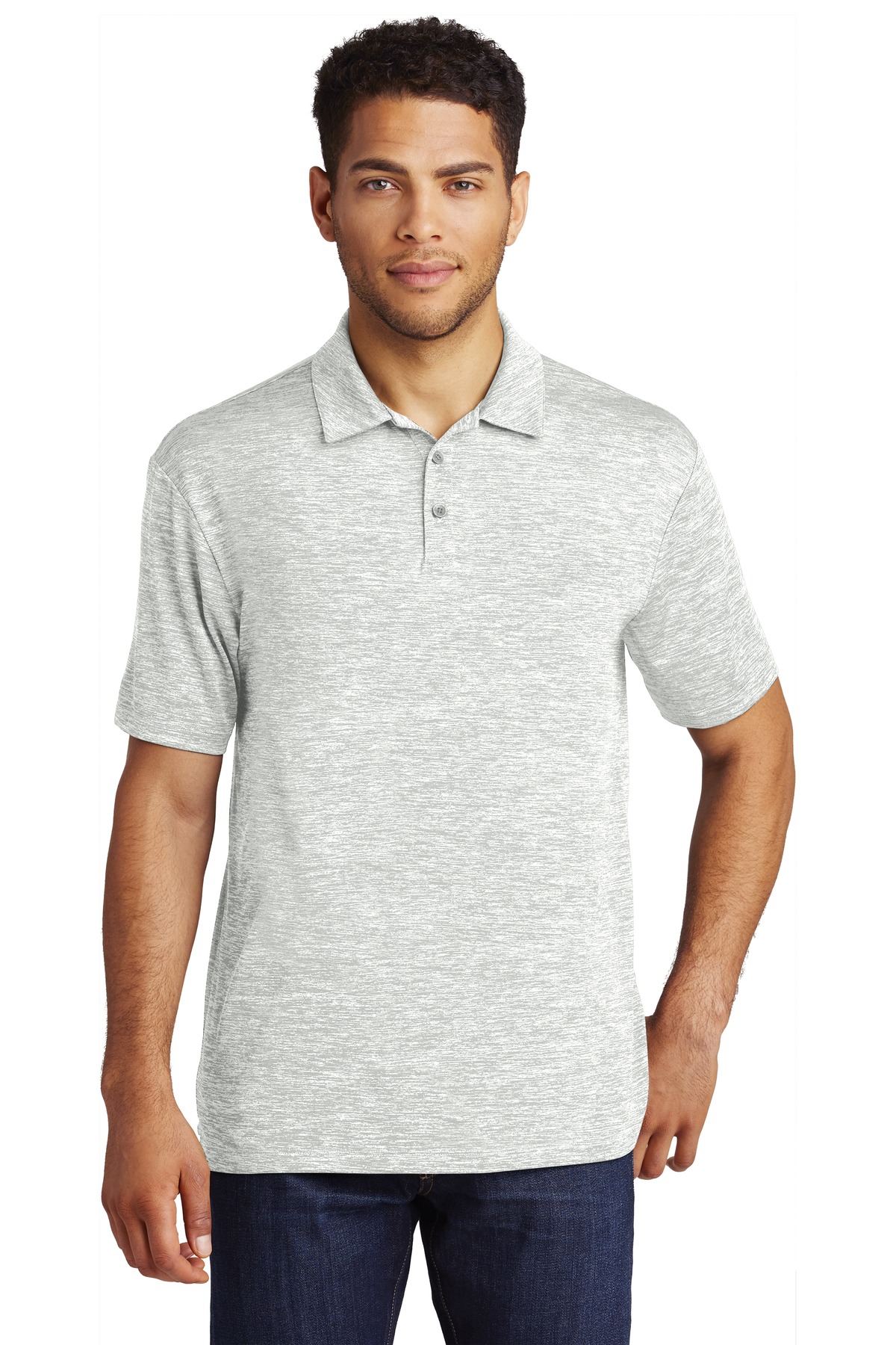 Sport-Tek PosiCharge Electric Heather Polo. ST590 15