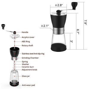Portable Coffee Maker and Grinder 10