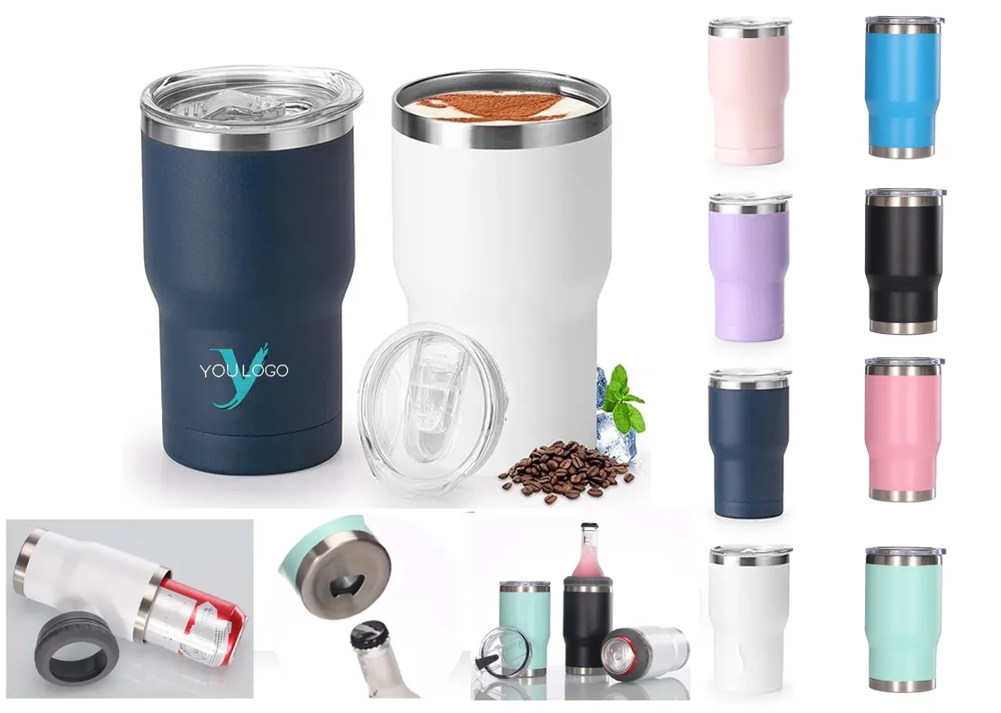 3 In 1 12 Oz Multi Purpose Cooler Coffee Mug 3