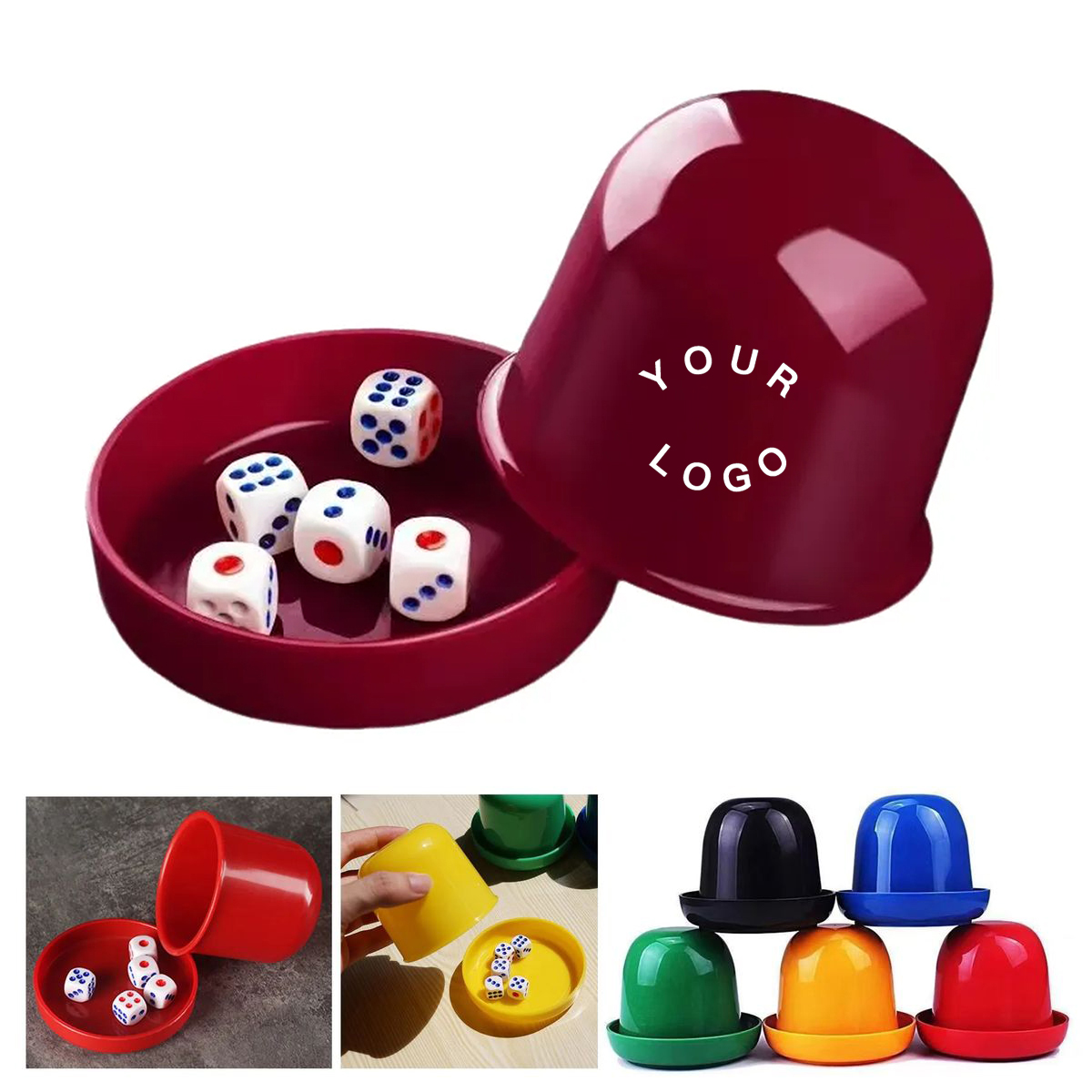 Durable Plastic Dice Cup for Board Games 2